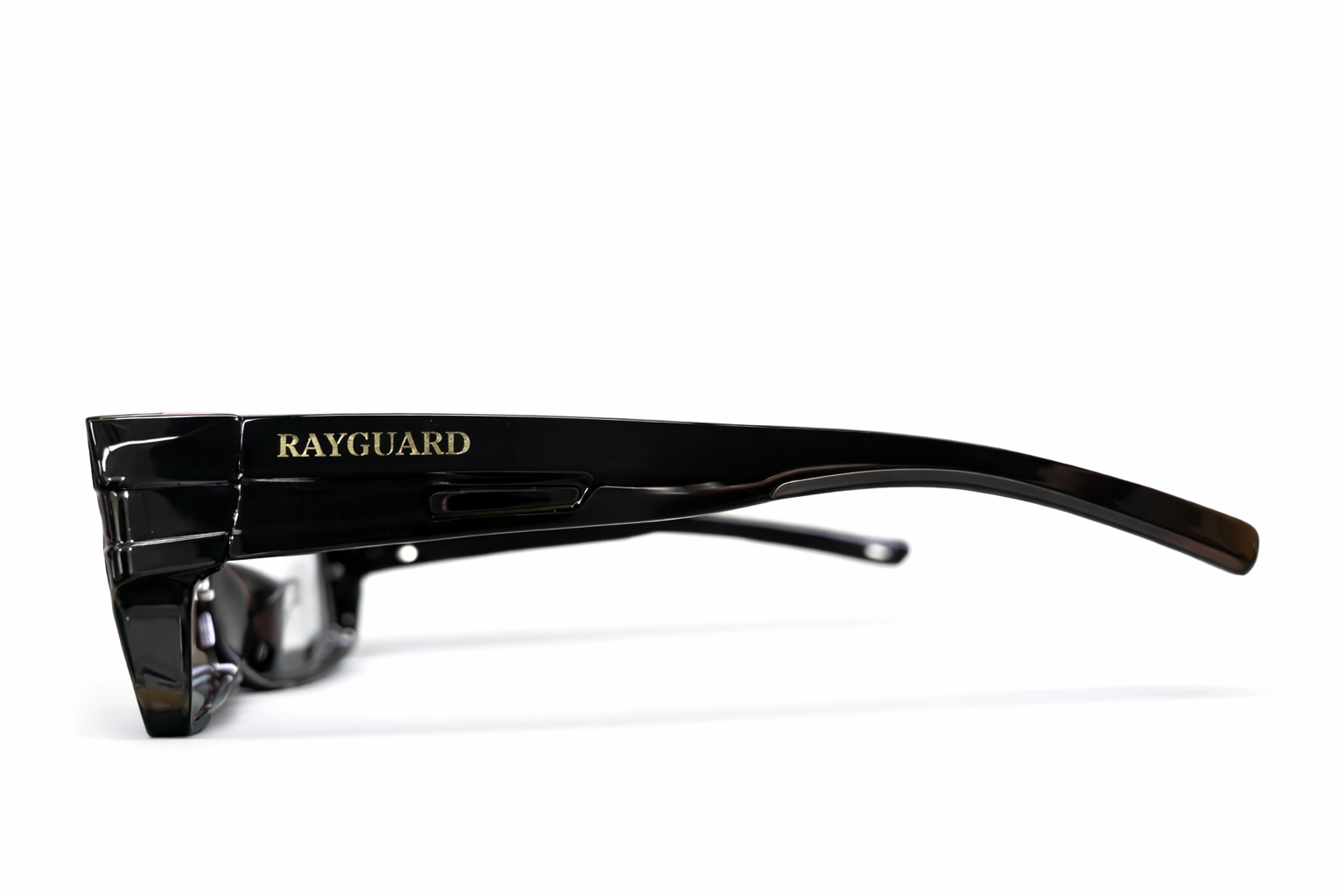 RayGuard BlackFrame™ Photochromic Safety Glasses