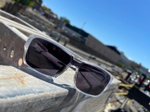 RayGuard BlackFrame™ Photochromic Safety Glasses